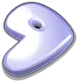 Gentoo peach graphic